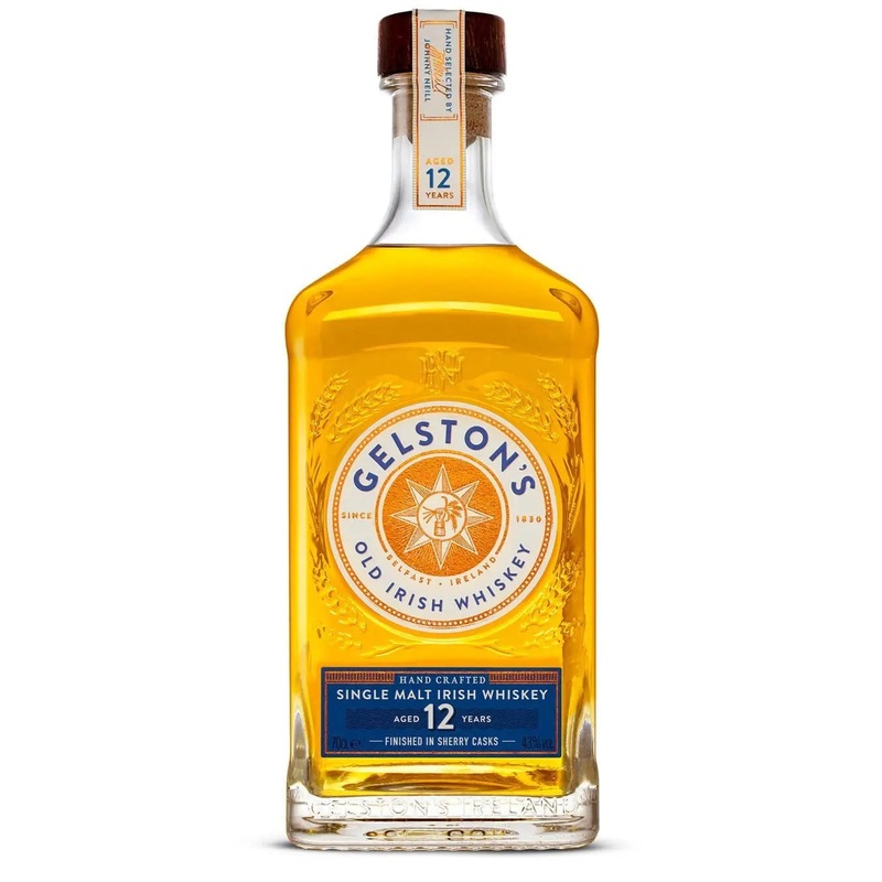 Gelston's 12 Year Old Sherry Cask Finish Whiskey, 70 cl