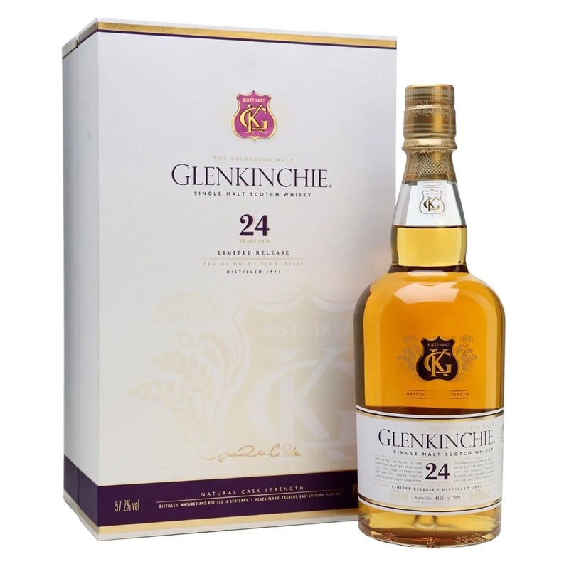 Glenkinchie 24 Year Old Malt Whisky, 70 cl