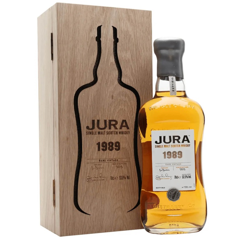 Jura Rare Vintage 1989 30 Year Old Single Malt Whisky, 70 cl