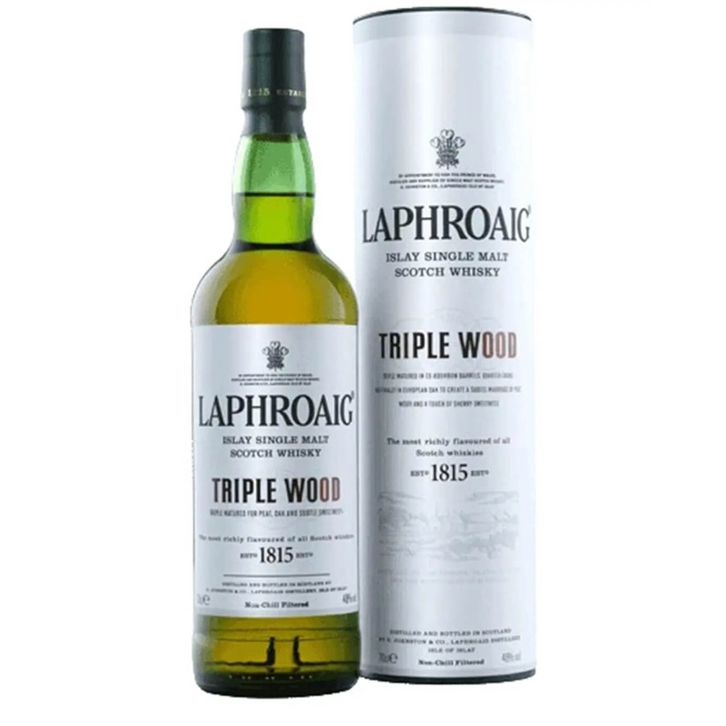 Laphroaig Triple Wood Whisky, 70 cl