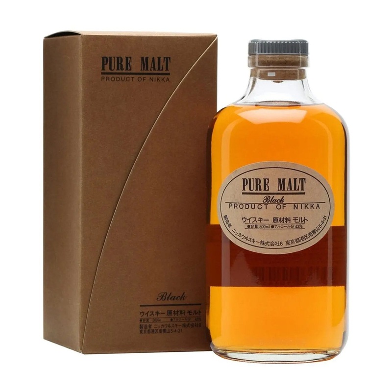 Nikka Pure Malt Black Japanese Whisky, 50 cl