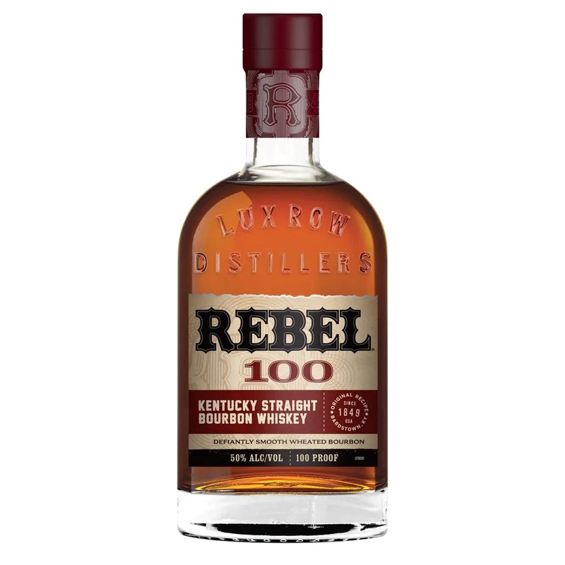 Rebel Kentucky Straight Bourbon 100 Proof Whiskey, 70 cl