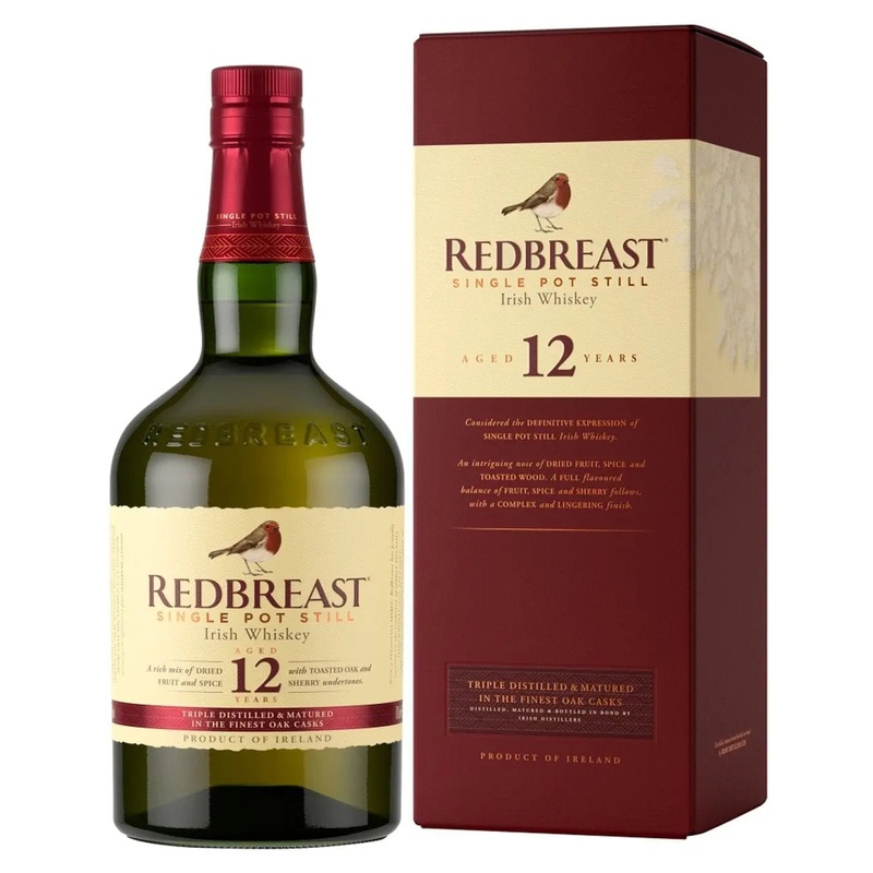 Redbreast 12 Year Old Whiskey, 70 cl