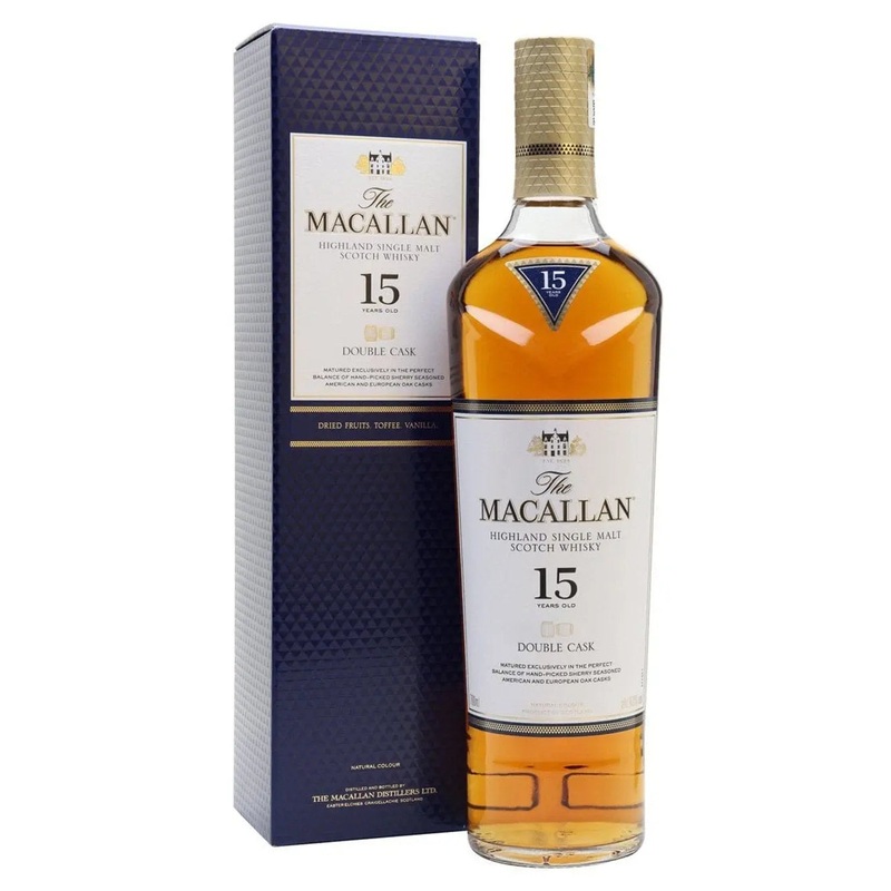 The Macallan 15 Year Old Double Cask Whisky, 70 cl