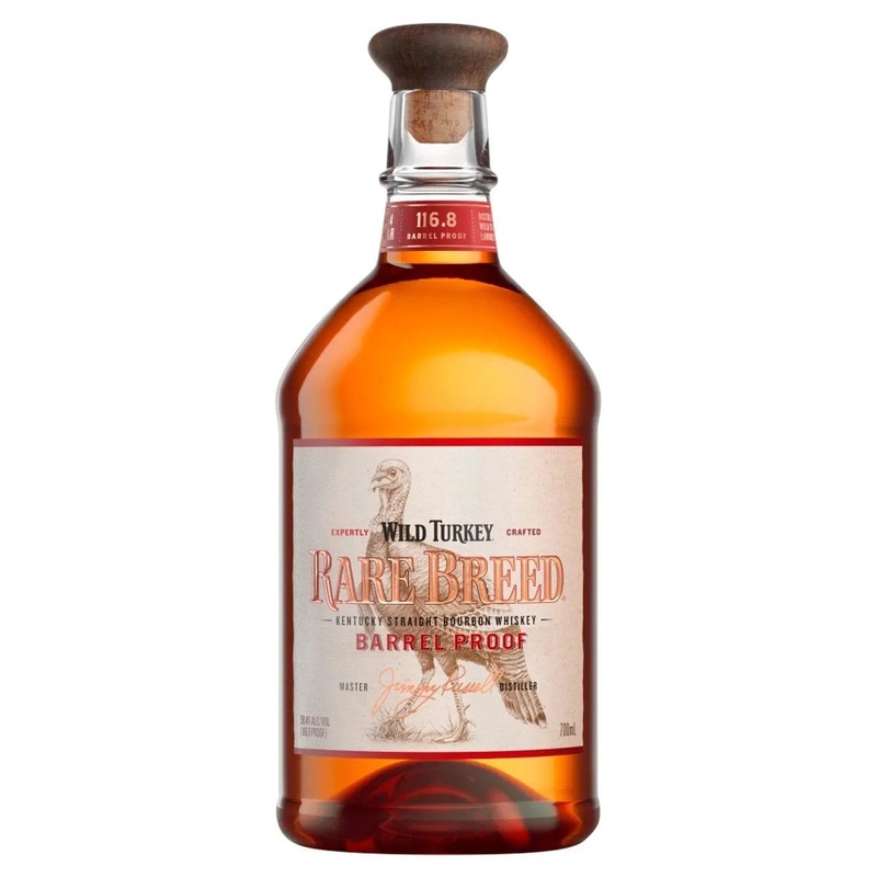 Wild Turkey Rare Breed Barrel Proof Whiskey, 70 cl