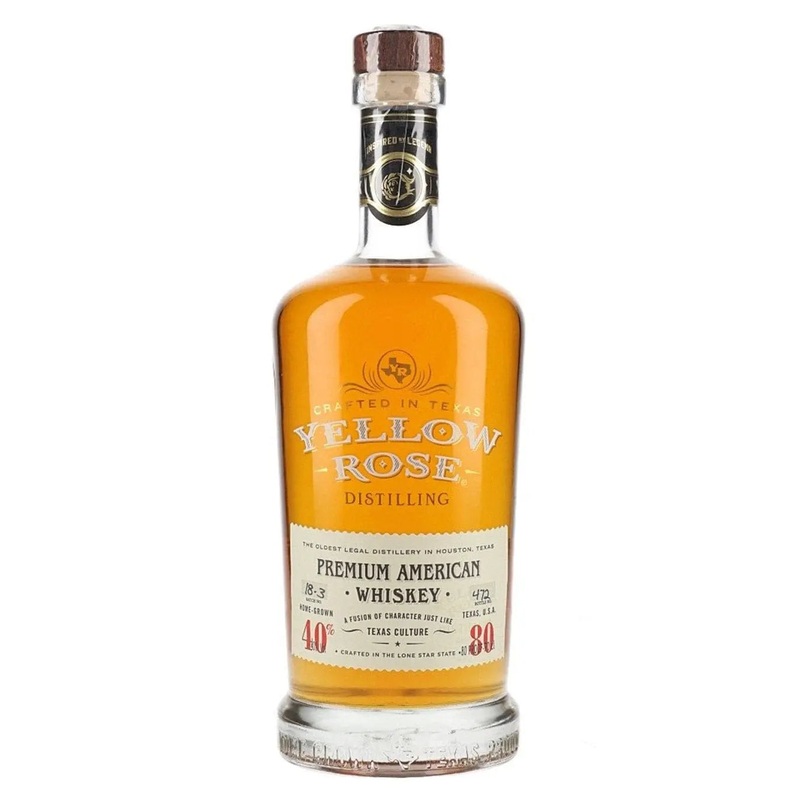 Yellow Rose Premium American Whiskey, 70 cl