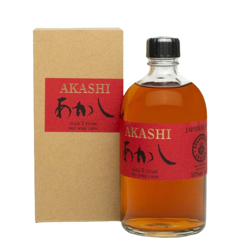 Akashi 5 Year Old Red Wine Cask Blended Whisky, 50 cl