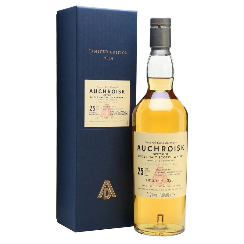 Auchroisk 1990 25 Year Old Special Releases 2016 whisky, 70 cl