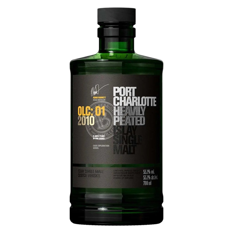Bruichladdich Port Charlotte OLC: 01 2010 Heavily Peated Single Islay Malt Whisky, 70 cl