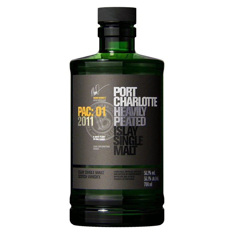 Bruichladdich Port Charlotte PAC: 01 2011 Whisky, 70 cl