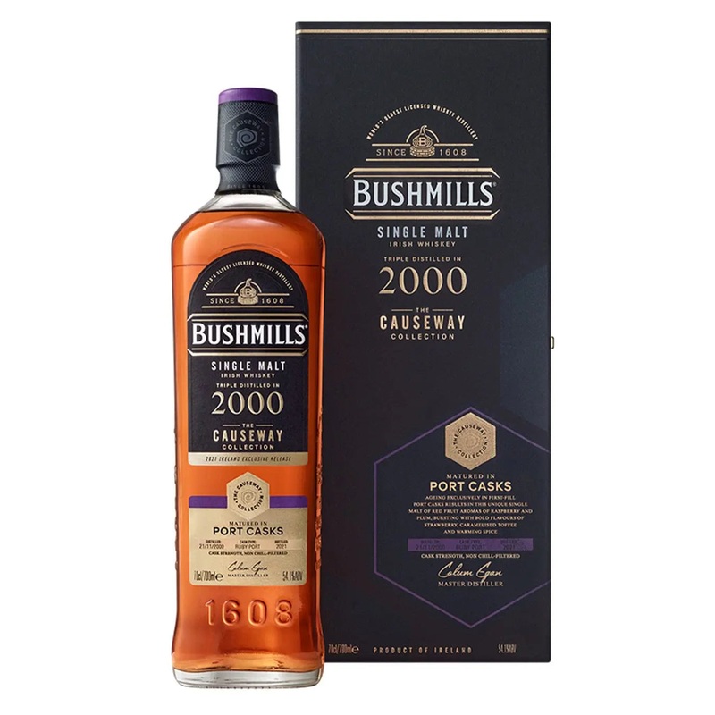 Bushmills 2000 Port Cask / Causeway Collection, 70 cl
