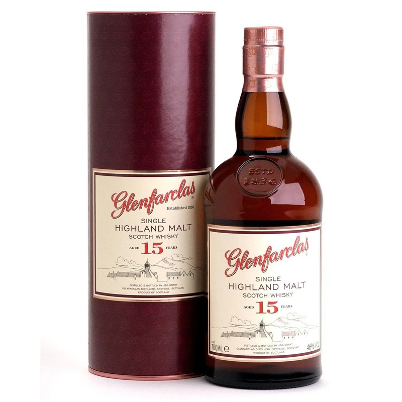 Glenfarclas 15 Year Old Single Malt Whisky, 70 cl