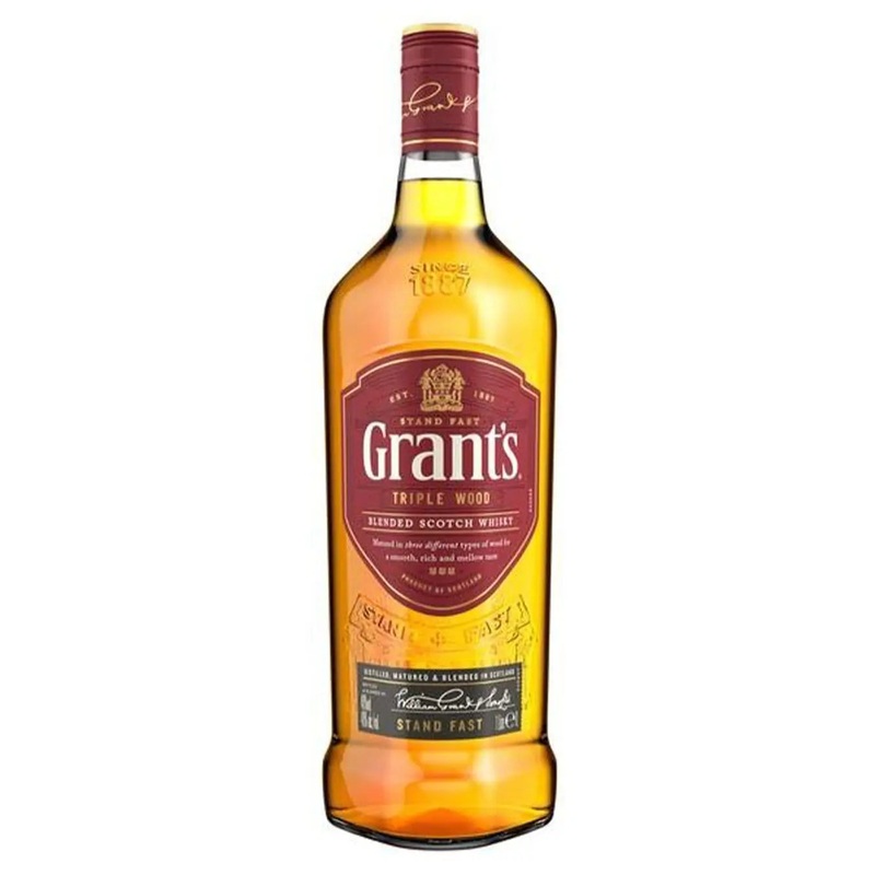 Grant's Family Reserve Triple Wood Blended Whisky, 1 L