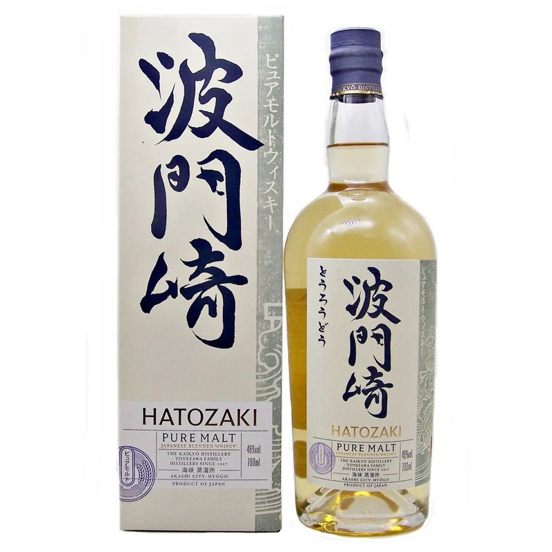 Hatozaki Pure Malt Japanese Whisky, 70 cl