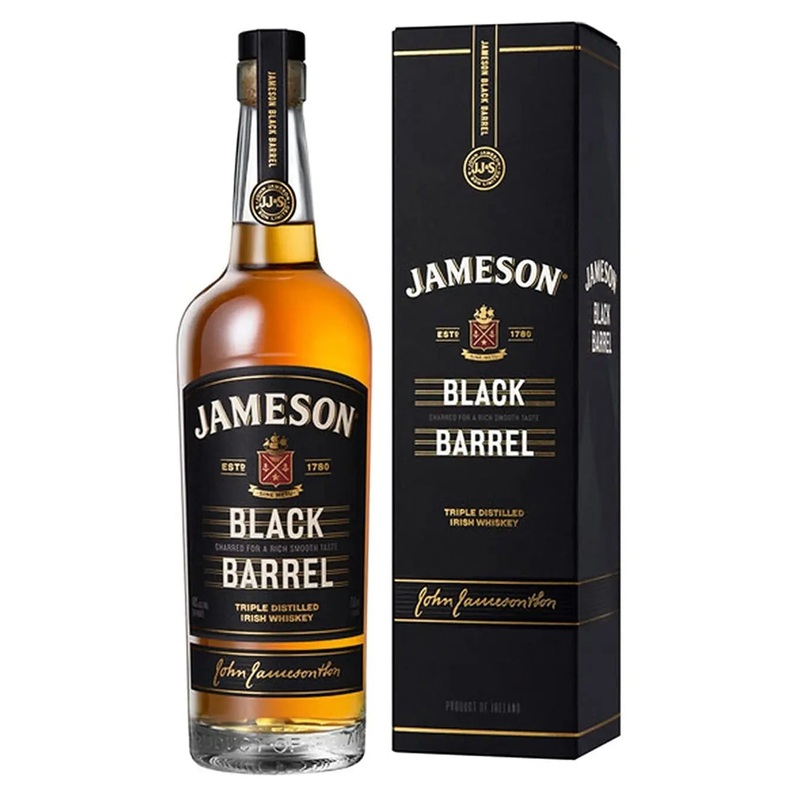 Jameson Black Barrel Blended Irish Whiskey, 70 cl