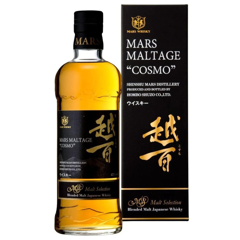 Mars Maltage Cosmo Japanese Whisky, 70 cl