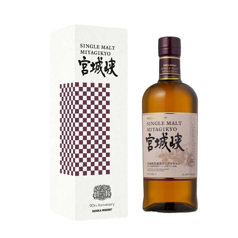 Nikka Miyagikyo Single Malt  90th Anniversary Japanese Whisky, 70 cl
