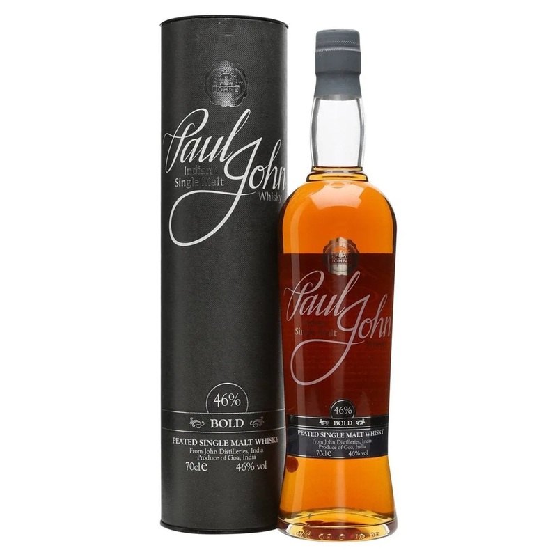 Paul John Bold Indian Single Malt Whisky, 70 cl