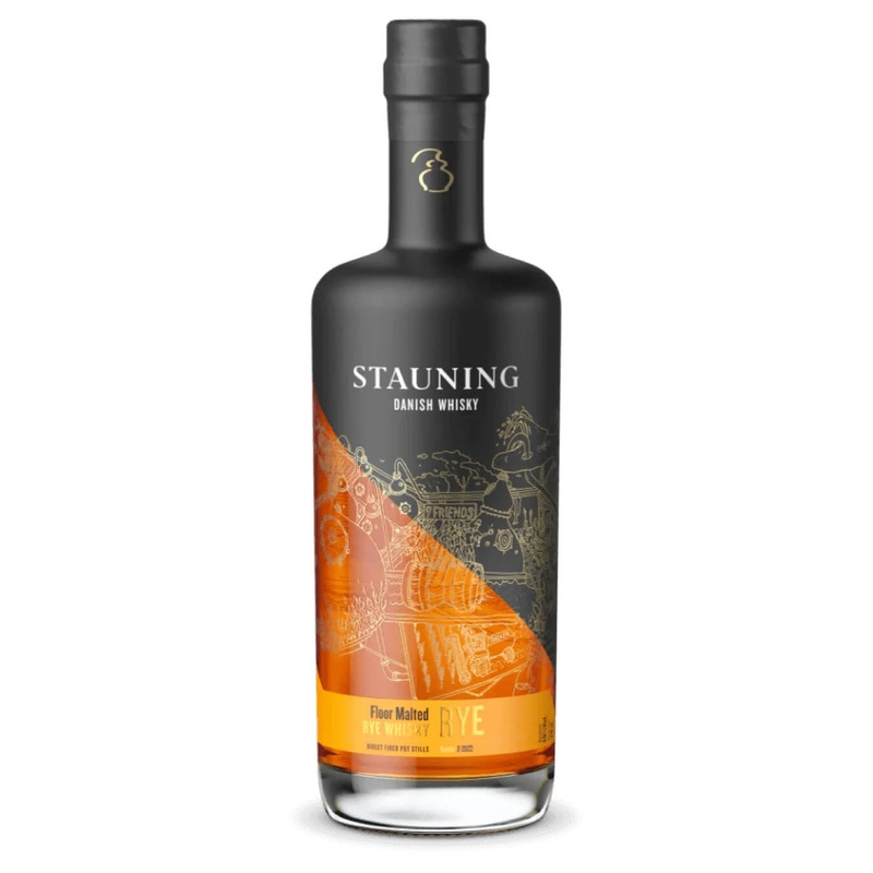 Stauning Danish Rye Whisky, 70 cl