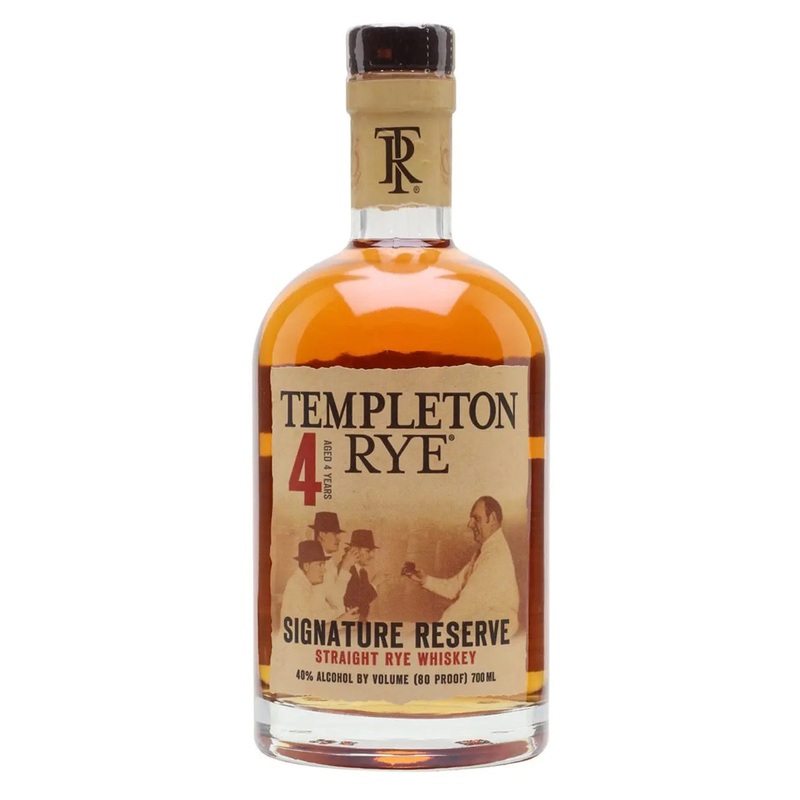 Templeton Rye 4 Year Old Signature Reserve Whiskey, 70 cl
