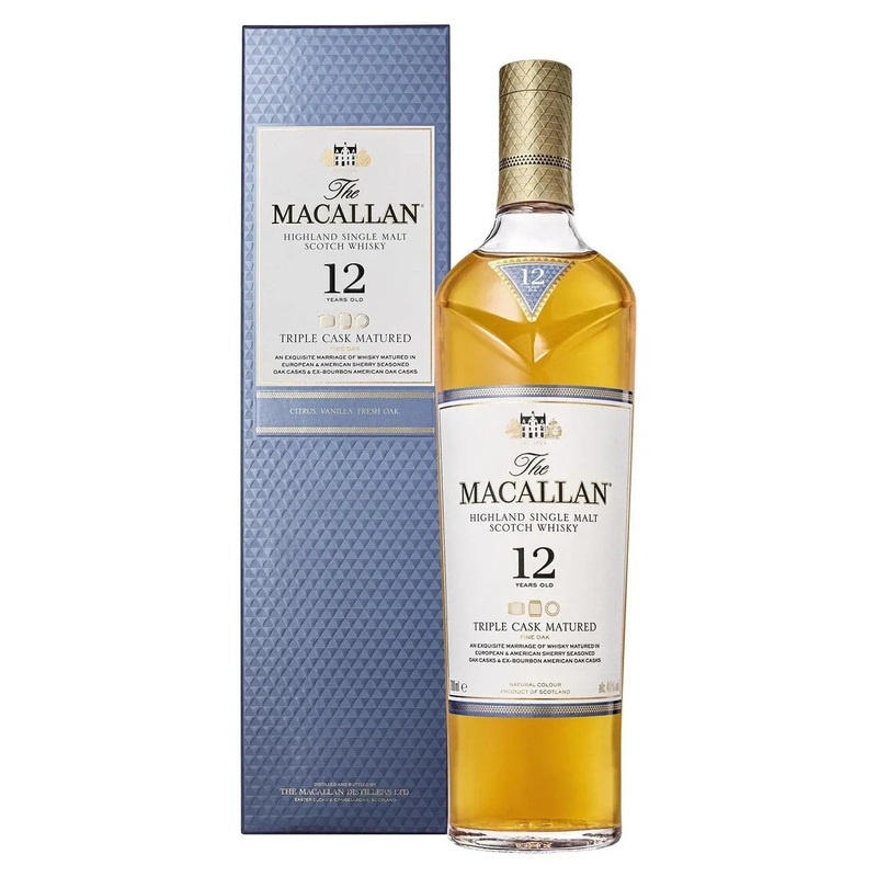 The Macallan 12 Year Old Triple Cask Whisky, 70 cl