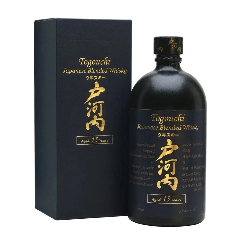 Togouchi Premium Blended Japanese Whisky 15 Year Old, 70 cl