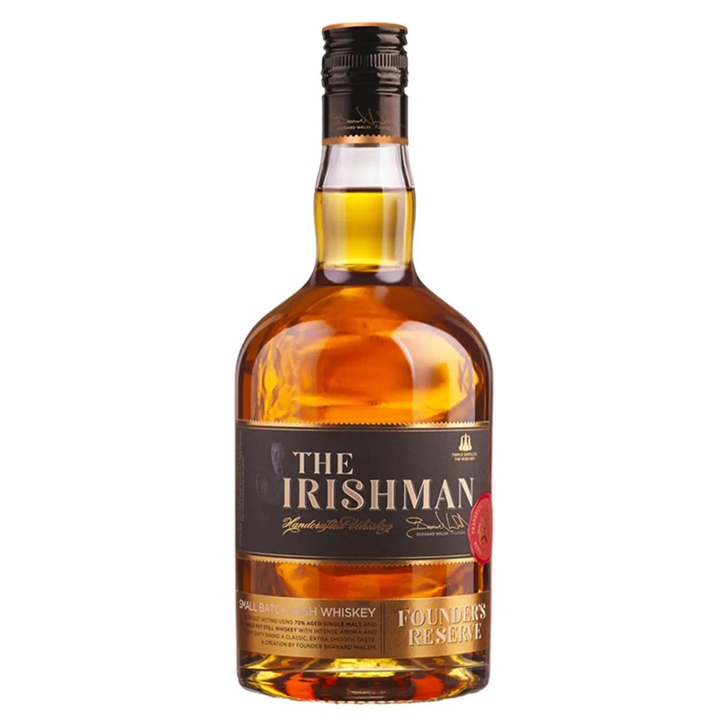 Walsh's Distillery The Irishman Founder's Reserve Blended Whiskey, 70 cl
