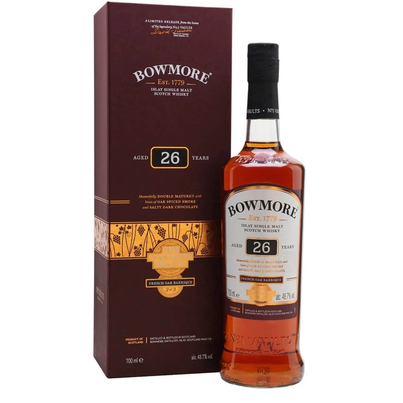 Bowmore 26 Year Old Vintner's Trilogy Whisky, 70 cl