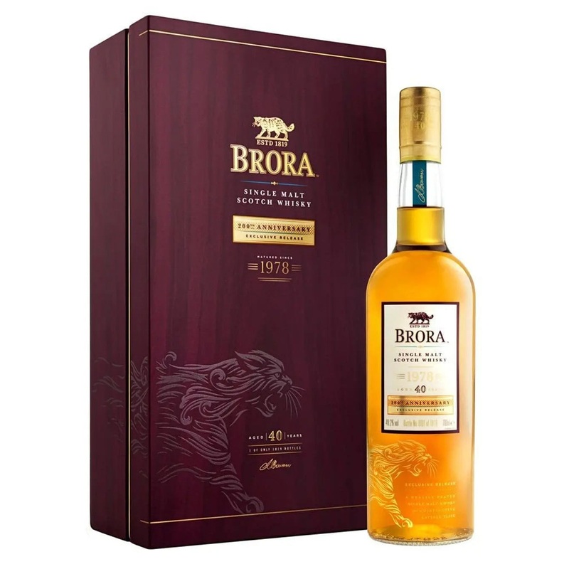 Brora 1978 - 200th Anniversary 40 Year Old Whisky, 70 cl