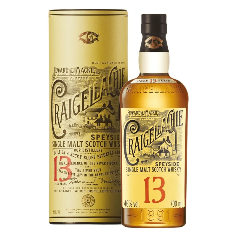 Craigellachie 13 Year Old Armagnac Cask Finish Speyside Whisky, 70 cl