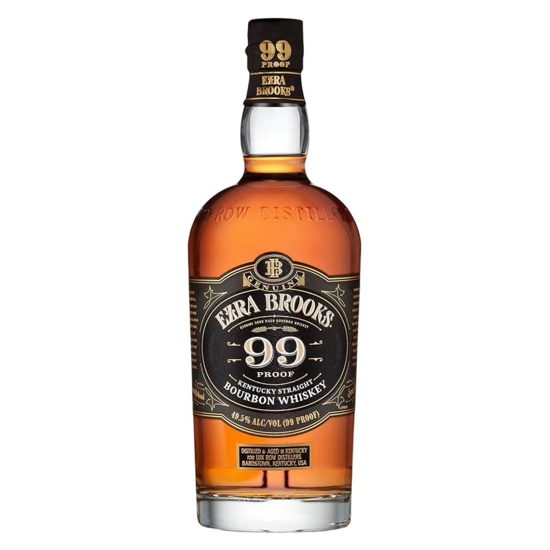 Ezra Brooks 99 Kentucky Straight Bourbon Whiskey, 70 cl