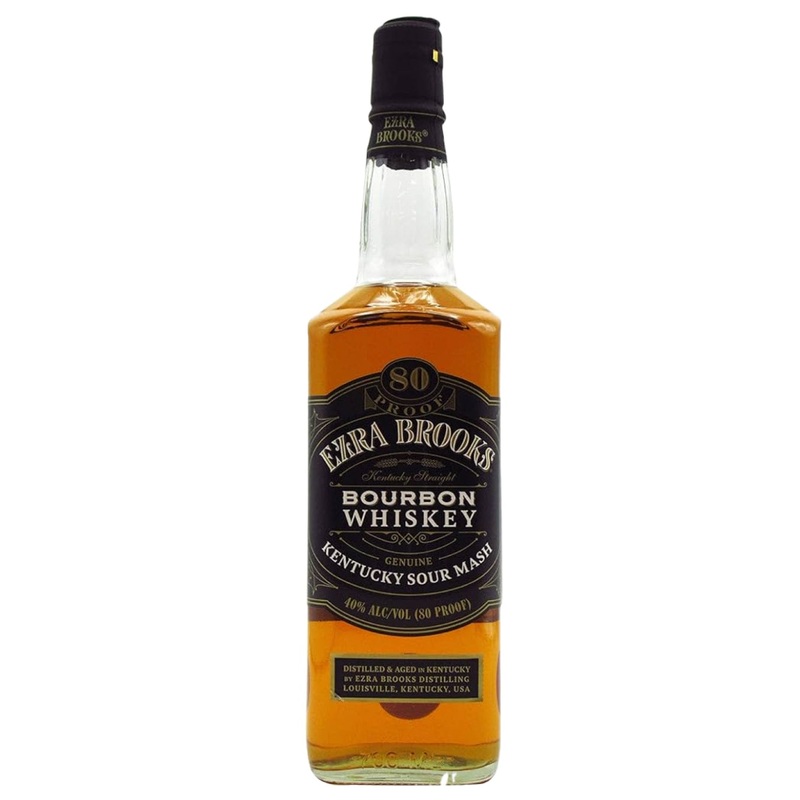 Ezra Brooks Bourbon Whiskey, 70 cl