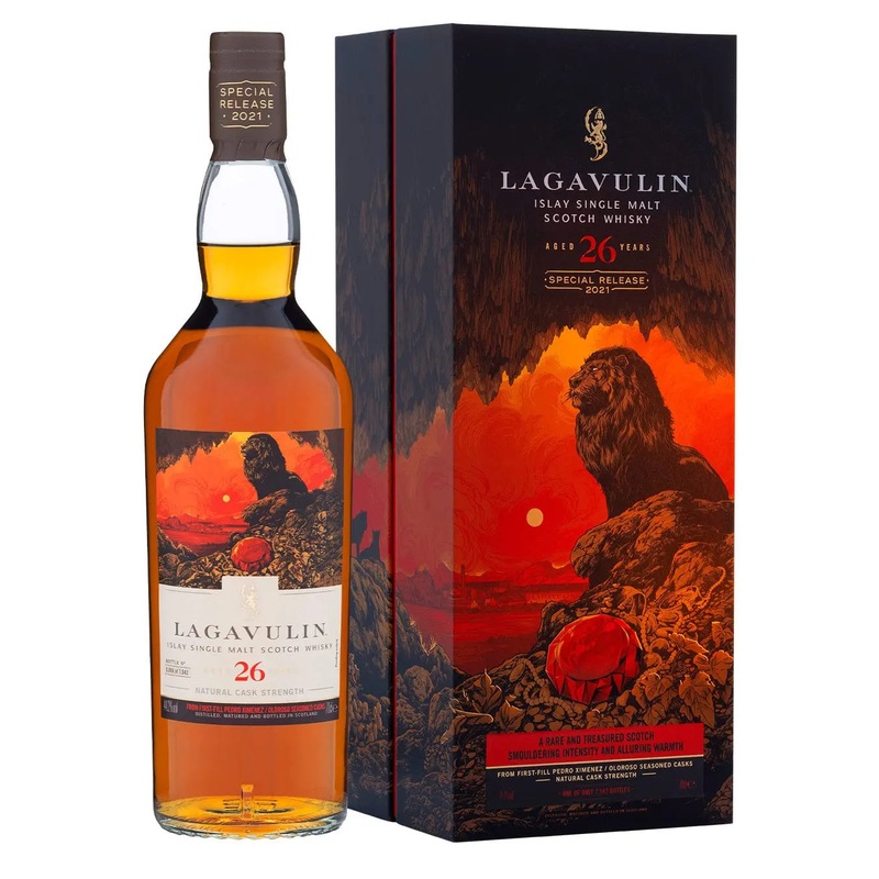 Lagavulin Single Malt Scotch Whisky 26 Year Old Whisky, 70 cl (Special Release)