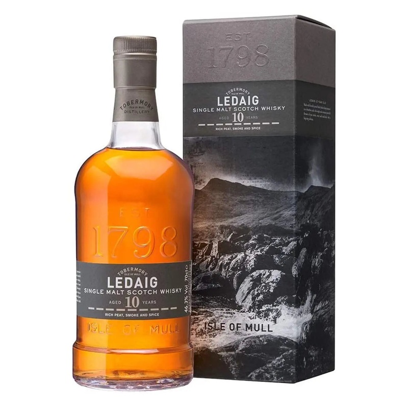 Ledaig 10 Year Old Whisky Scotch Whisky, 70 cl