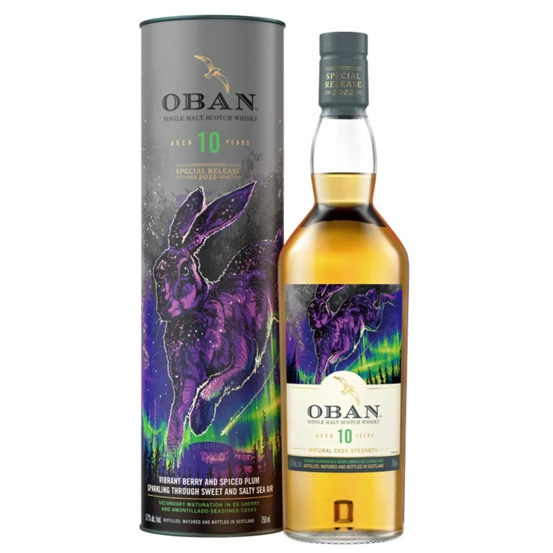 Oban 2022 Special Release 10 Year Old Single Malt Whisky, 70 cl