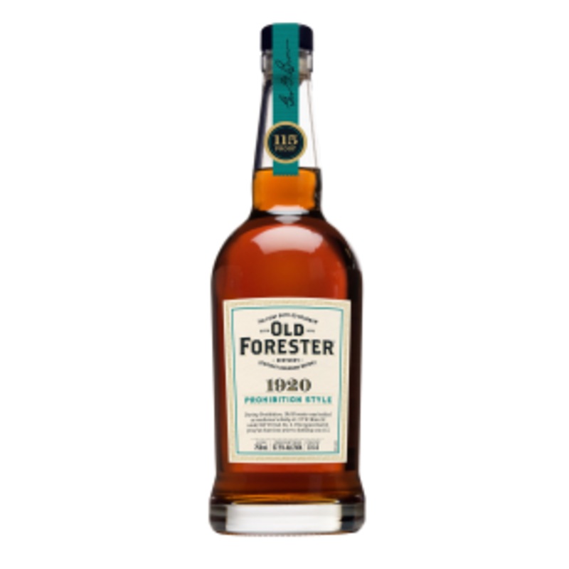 Old Forester 1920 Prohibition Style Kentucky Straight Bourbon Whiskey