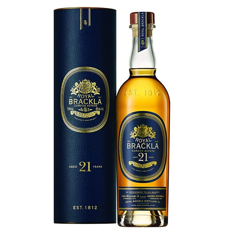 Royal Brackla 21 Year Old Sherry Cask Finish Single Malt Whisky, 75 cl