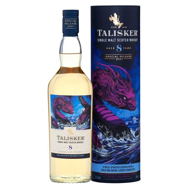 Talisker Single Malt Scotch 8 Year Old Whisky, 70 cl (Special Release)