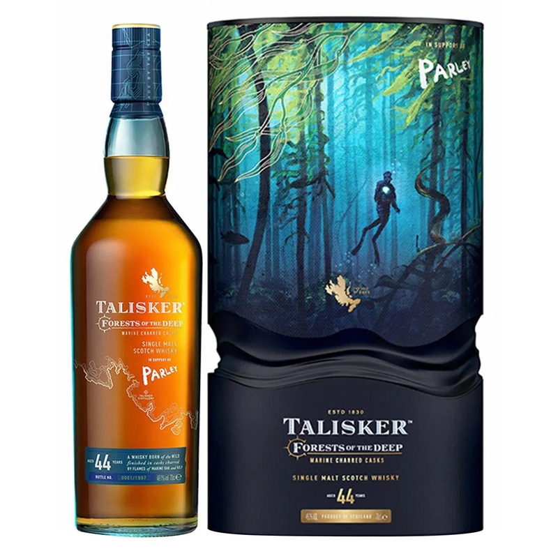 Talisker X Parley 44 Year Old Forests Of the Deep Island Whisky, 70 cl