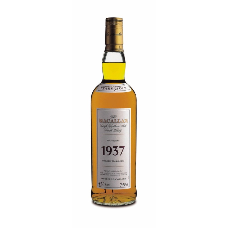 The Macallan Fine & Rare 1937 Vintage Single Malt Scotch Whisky