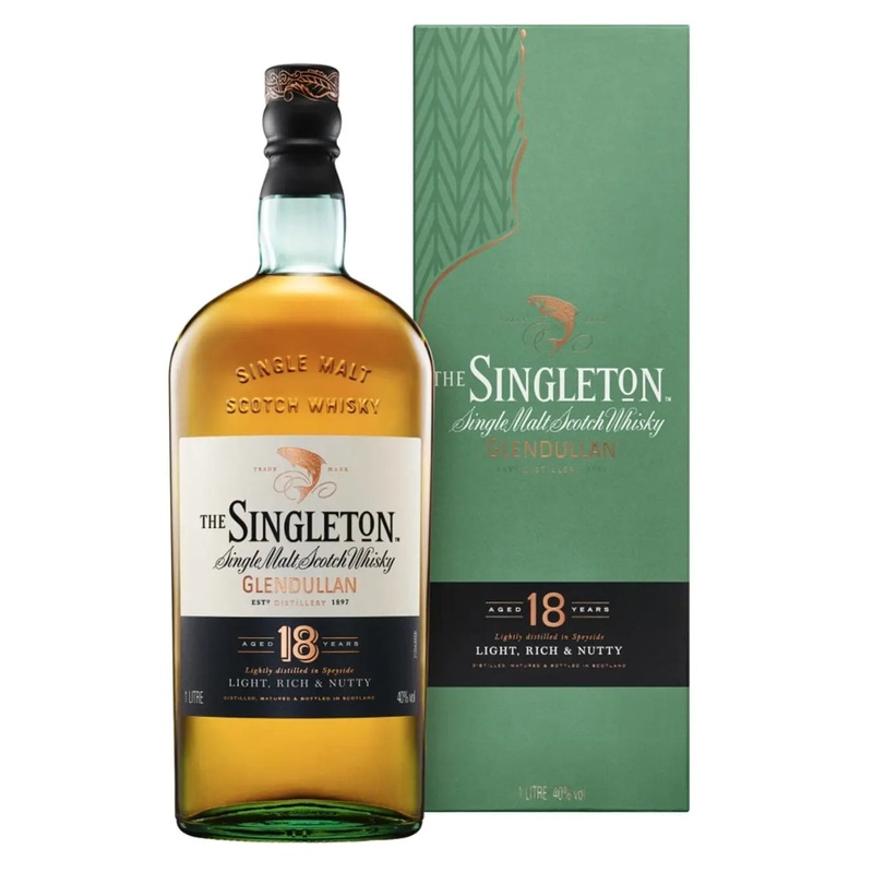 The Singleton of Glendullan 18 Year Old Whisky, 1 L