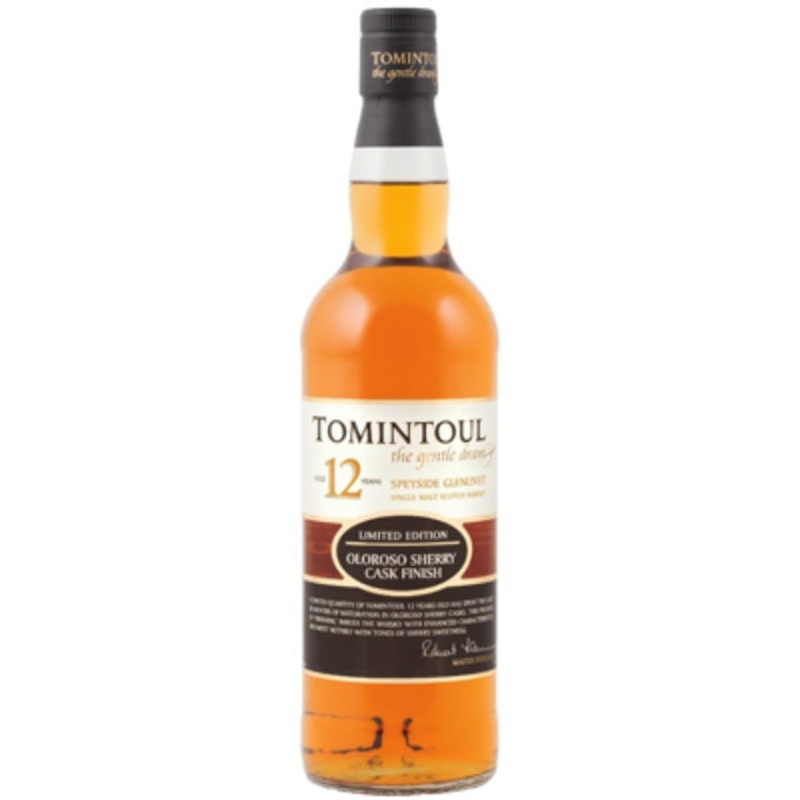 Tomintoul Olor Shry Cask Sm 12y