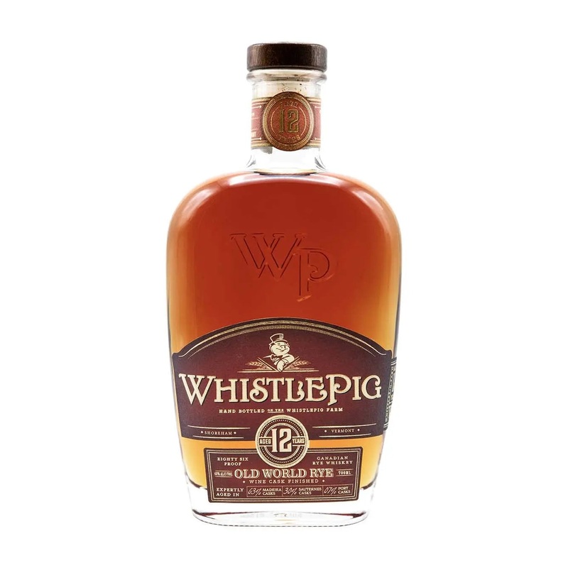 WhistlePig 12 Year Old, Old World Rye Whiskey, 70 cl