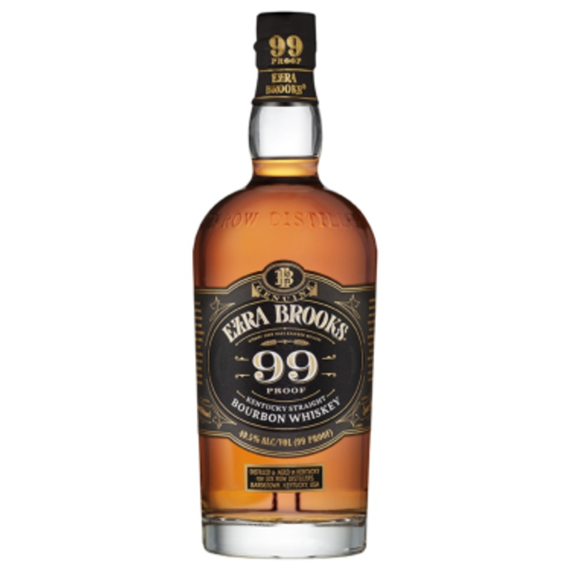 Ezra Brooks Kentucky Straight Bourbon Whiskey 99 Proof