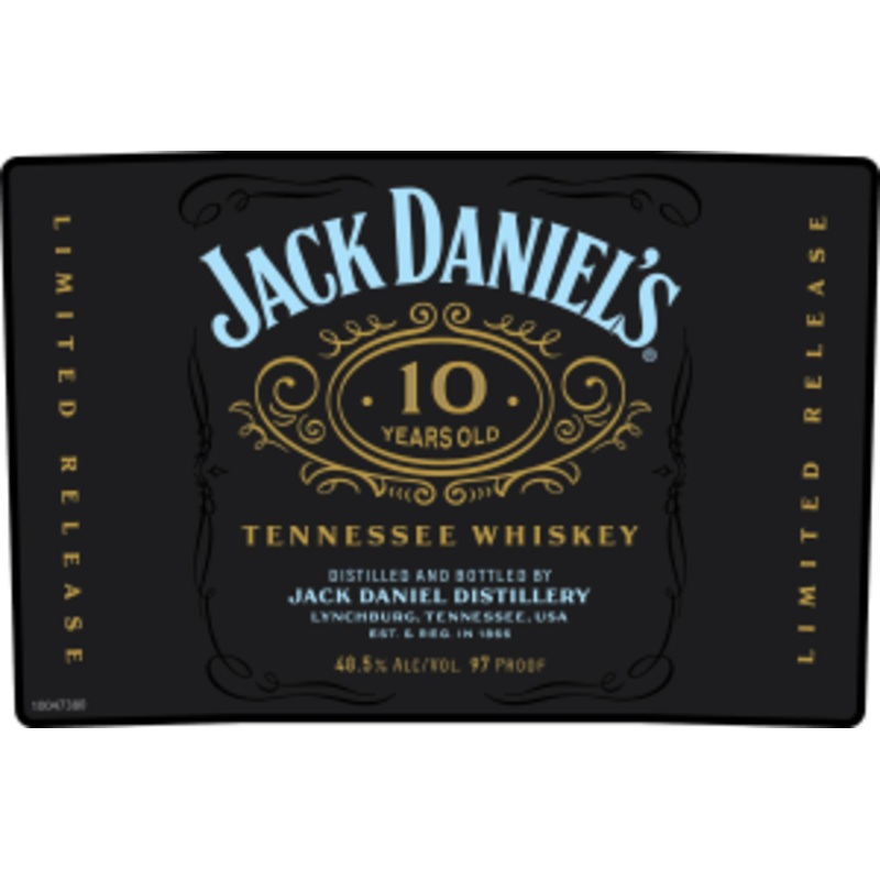 Jack Daniel's 10 Year Old Tennessee Whiskey