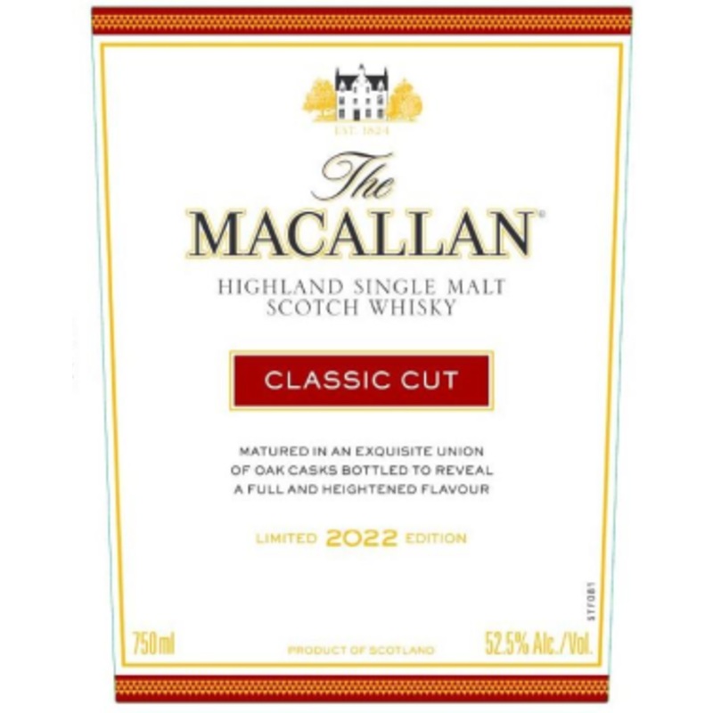 Macallan Cls Cut 2022 Ed