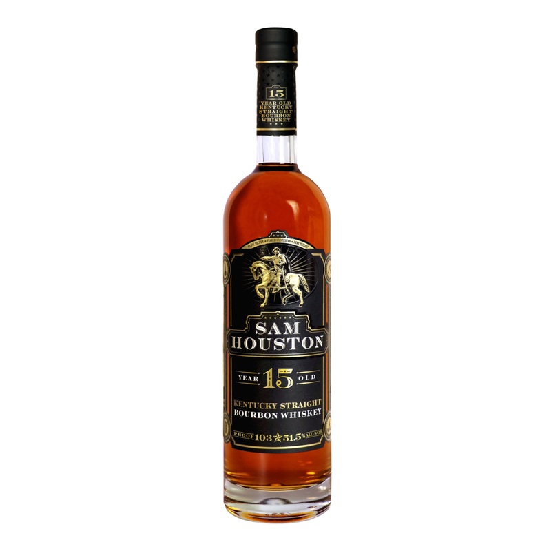 Sam Houston 15 Year Old Kentucky Straight Bourbon Whiskey