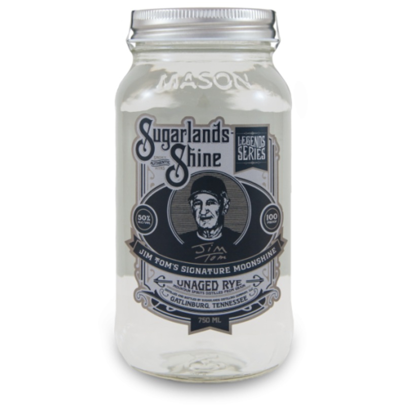 Sugarlands Shine Jim Tom Hedrick's Unaged Rye