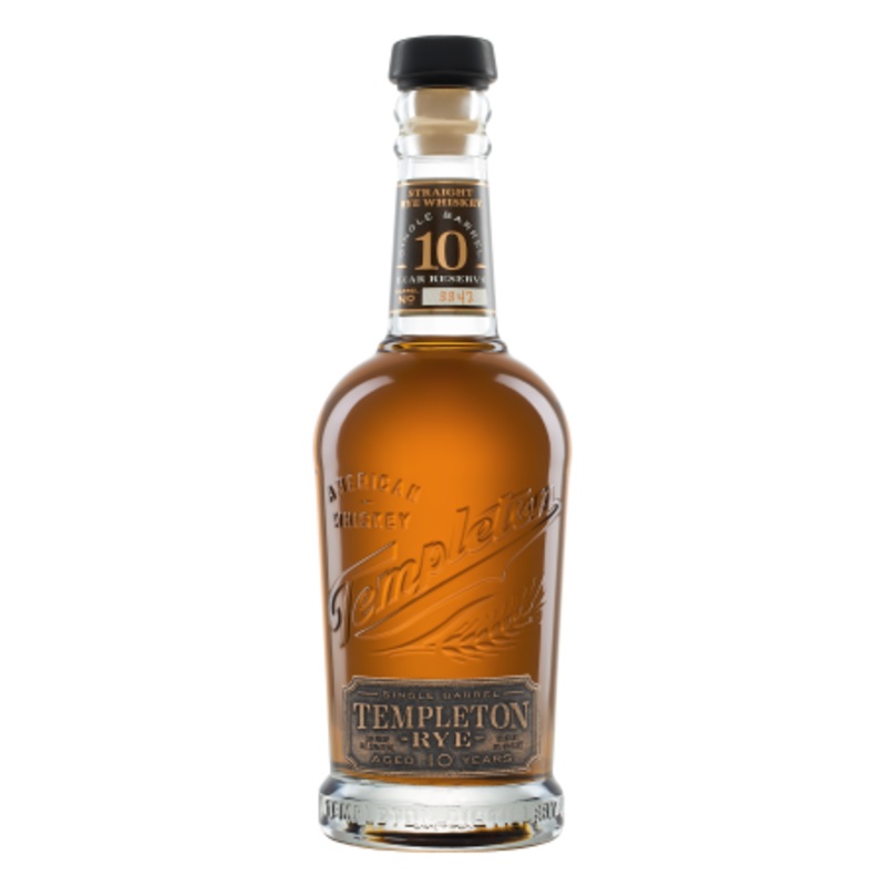 Templeton 10 Year Old Rye Whiskey