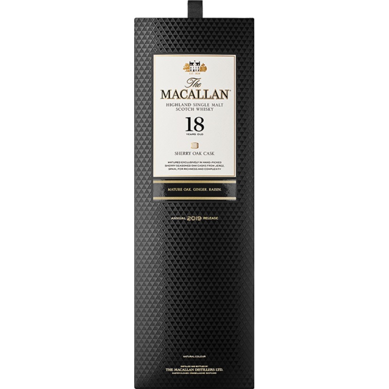 The Macallan 18 Year Old Sherry Oak Single Malt Scotch Whisky